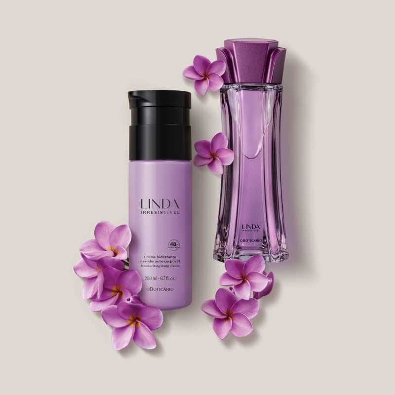 Combo Linda Irresistível: Desodorante Colônia 100ml + Loção Corporal 200ml